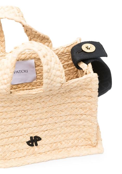 Beige logo-detail tote bag Patou - women PATOU | AC0440140102V