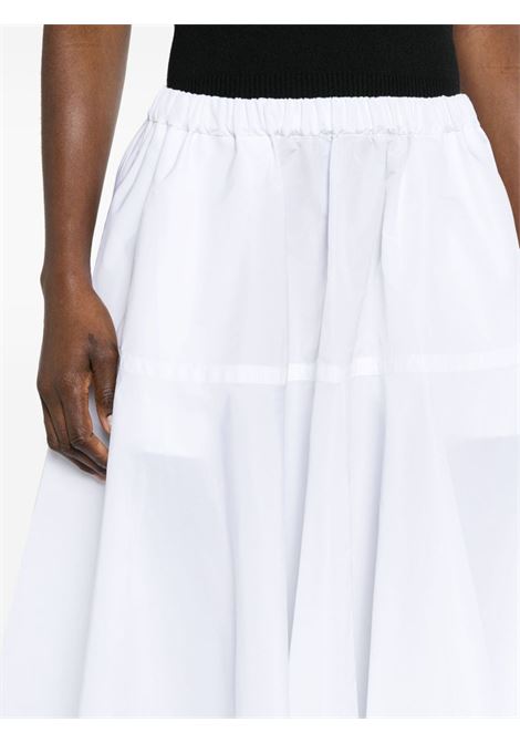 White flared maxi skirt - women PATOU | SK0580011001W
