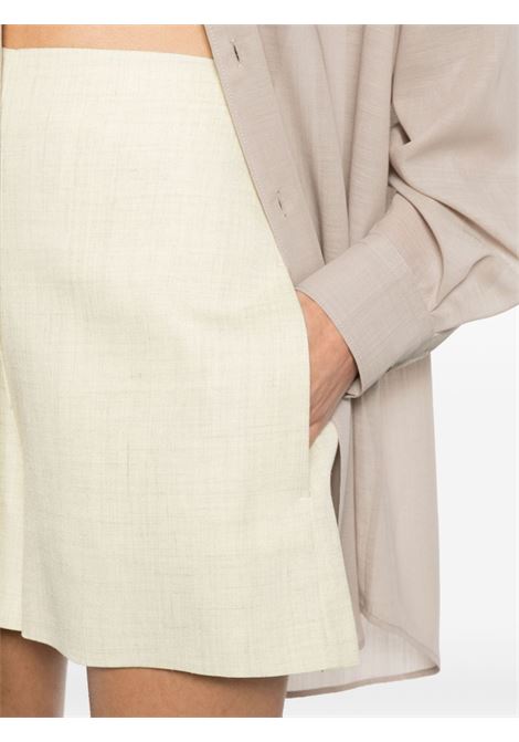 Yellow chambray tailored short - women PHILOSOPHY DI LORENZO SERAFINI | A031121261021