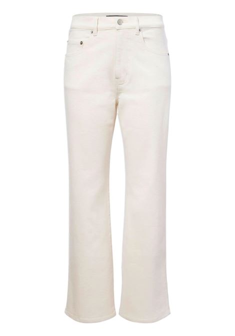 Ecru Jasper straight-leg cropped jeans - women PROENZA SCHOULER WHITE LABEL | Jeans | R2428002103
