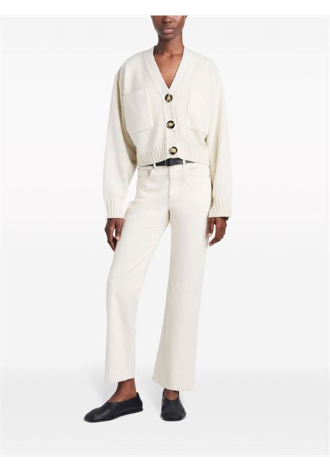 Ecru Jasper straight-leg cropped jeans - women PROENZA SCHOULER WHITE LABEL | R2428002103