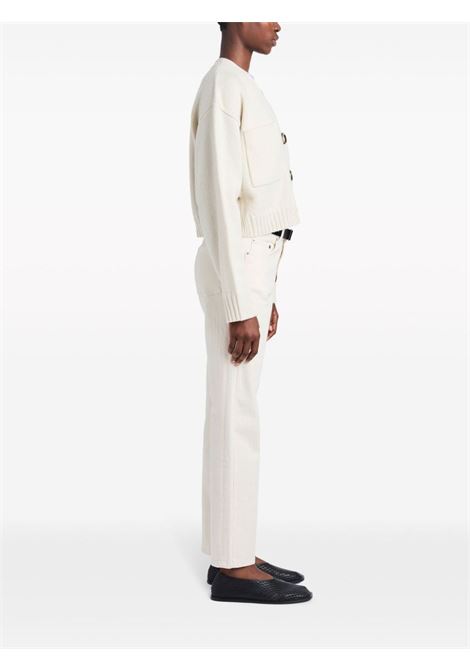 Ecru Jasper straight-leg cropped jeans - women PROENZA SCHOULER WHITE LABEL | R2428002103