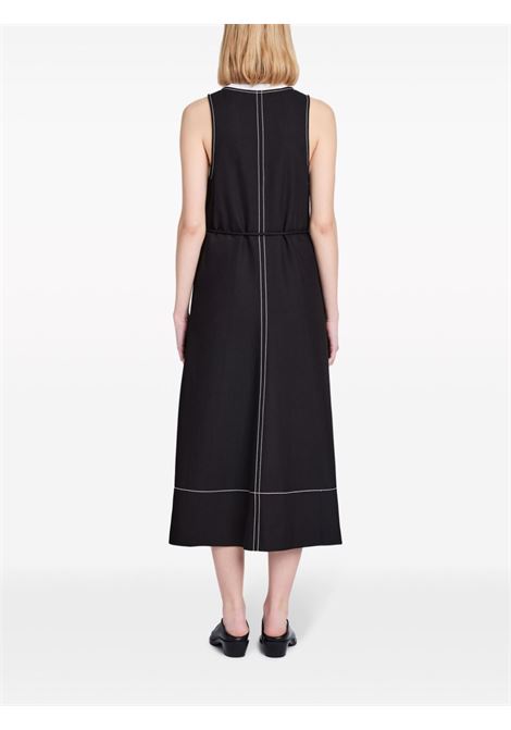 Black Lucy A-line midi dress Proenza schouler white label - women PROENZA SCHOULER WHITE LABEL | WL2413385001