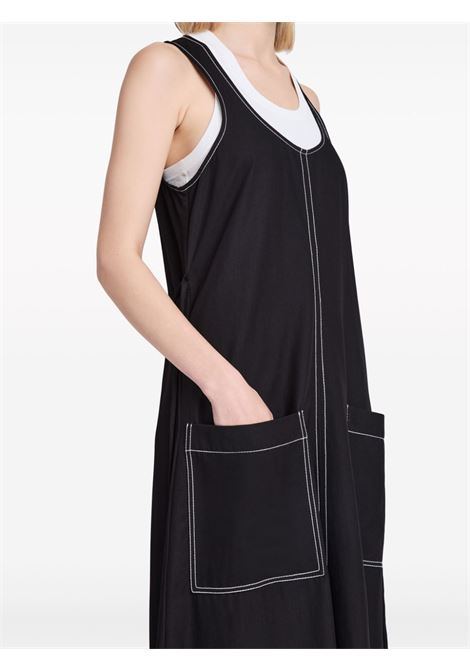 Black Lucy A-line midi dress Proenza schouler white label - women PROENZA SCHOULER WHITE LABEL | WL2413385001