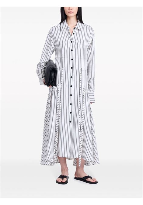 Black and white bonnie striped shirt dress Proenza schouler white label - women PROENZA SCHOULER WHITE LABEL | WL2423407775