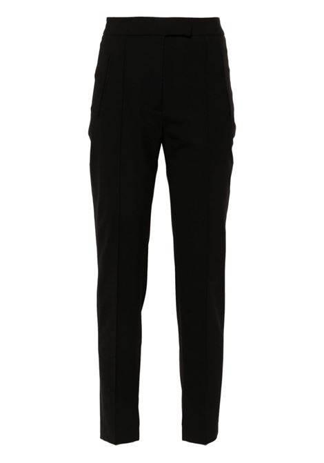 Pantalone cropped frida in nero di PT01 - donna PT01 | Pantaloni | CDVSFDZ00STDTO990990