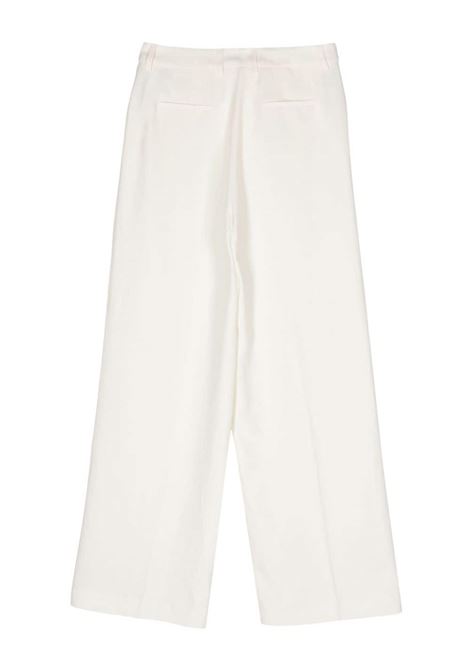 Pantaloni sartoriali a gamba ampia in bianco PT01 Proenza schouler white label - donna PT01 | CDVSGRZ00STDFT350010