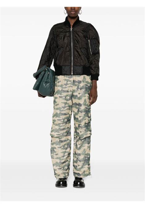 Black Refurbished quilted bomber jacket - women R13 | R13WR145BREF