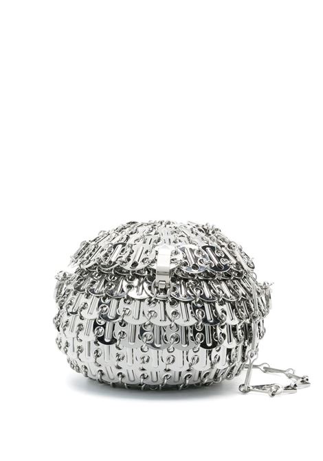 Borsa mini party ball in argento - donna RABANNE | 22ASS0316MET001P040