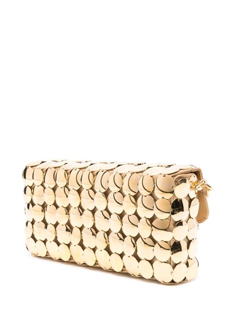 Gold button baguette bag Rabanne - women RABANNE | 23HSS0398MET531P710