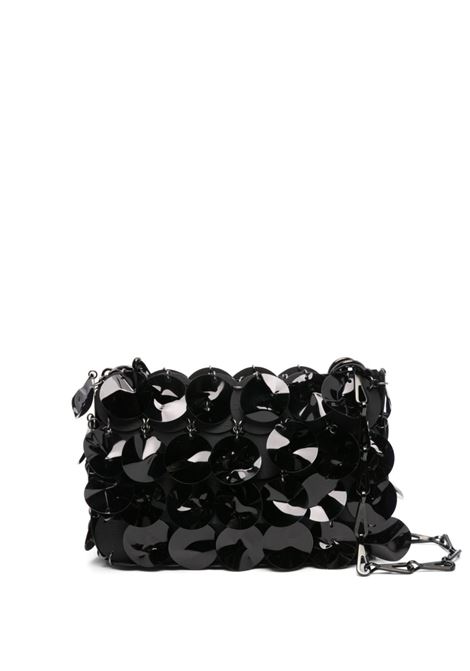 Black button baguette bag Rabanne - women RABANNE | 24ESS0137PLX142P001