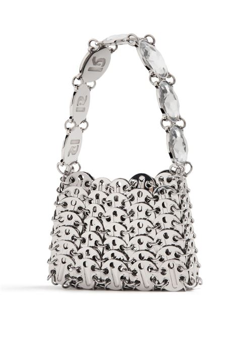 Borsa mini 1969 micro in argento - donna RABANNE | 24SSS0336STR006P040