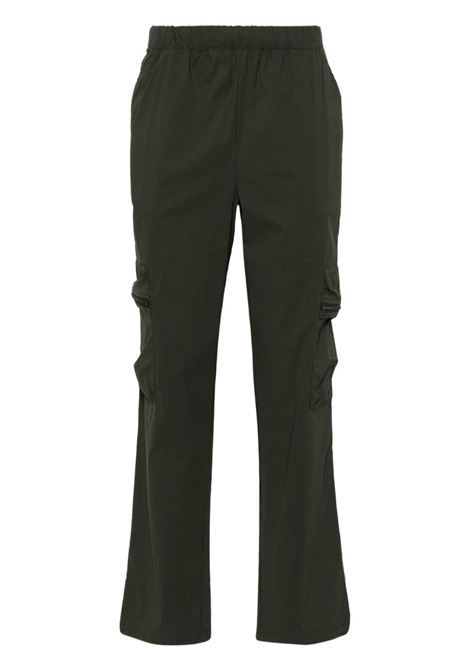 Pantaloni tomar ripstop in verde - unisex RAINS | RA19300GRE