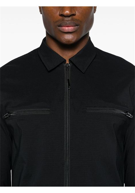 Black Tomar ripstop shirt jacket Rains - unisex RAINS | RA19320BLA