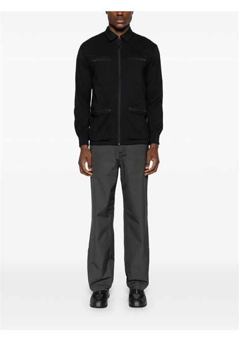 Black Tomar ripstop shirt jacket Rains - unisex RAINS | RA19320BLA