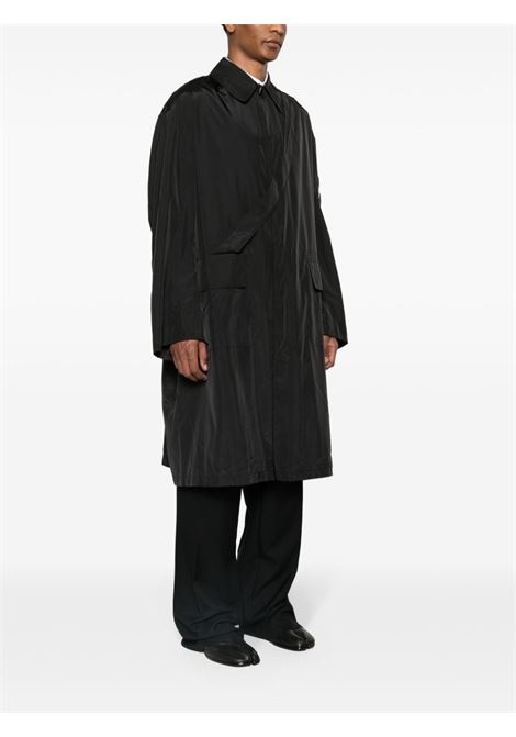 Black single-breasted padded coat - men RANDOM IDENTITIES | RAN03C1011