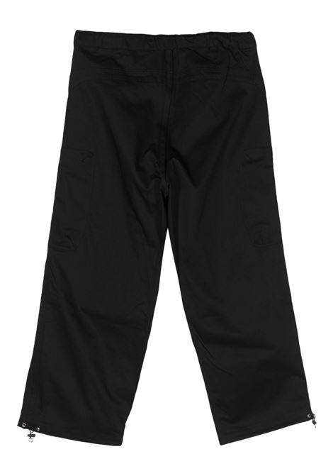 Black Berlin drop-crotch trousers Random Identities - men RANDOM IDENTITIES | RAN03P0031