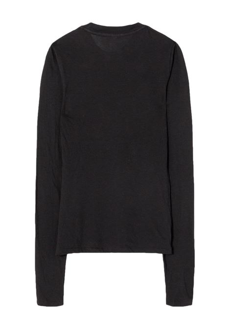 Black Hanes sheer T-shirt - women RE/DONE | 38002WSHLSTEABLK