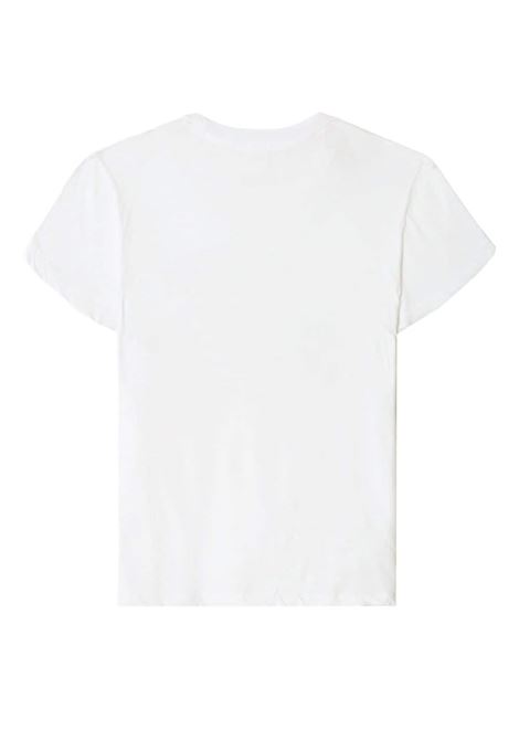 T-shirt Hanes in bianco - donna RE/DONE | 38002WSLIMTEWHT