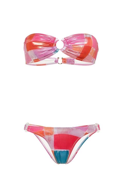 Multicolour Band Camp bikini Reina Olga - women REINA OLGA | Swimwear | BANDCAMPBIKINISETVNTGLM