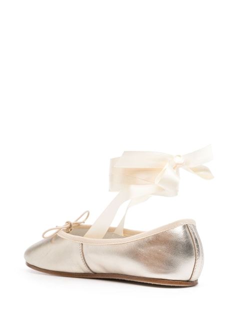 Gold Sophia ballerina shoes - women REPETTO | V4109AGM418