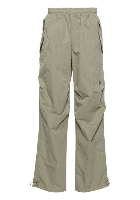 Green Parachute ripstop trousers - men
