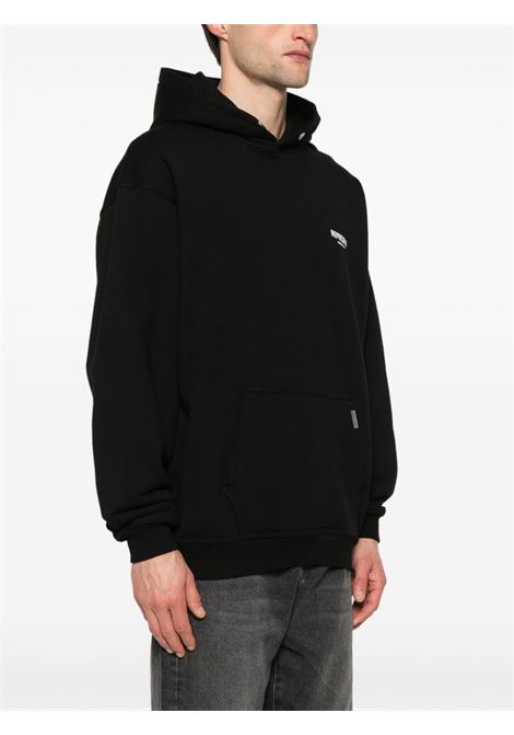 Black logo-print sweatshirt - men REPRESENT | OCM40701