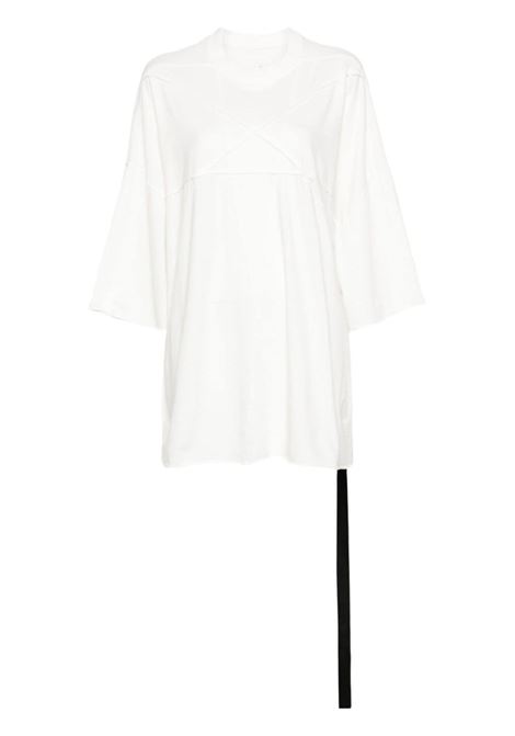 T-shirt oversize in bianco - donna RICK OWENS DRKSHDW | DS01D1209RNET111