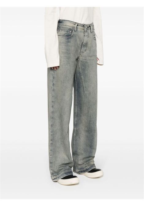 Grey geth wide-leg jeans - women RICK OWENS DRKSHDW | DS01D1305DKY46