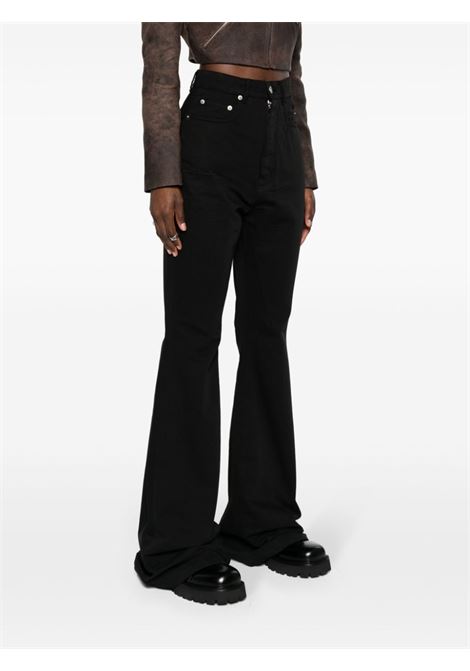 Black Bolan bootcut trousers - women RICK OWENS DRKSHDW | DS01D1311CB09