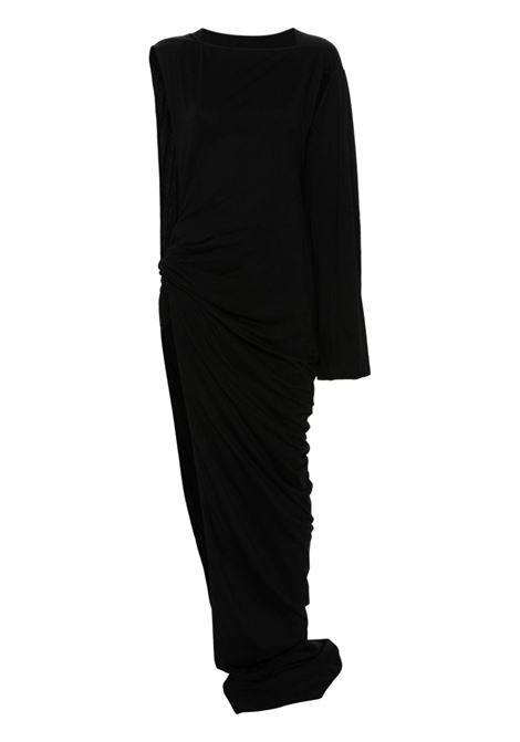 Black Edfu Gown - women RICK OWENS DRKSHDW | DS01D1513RN09
