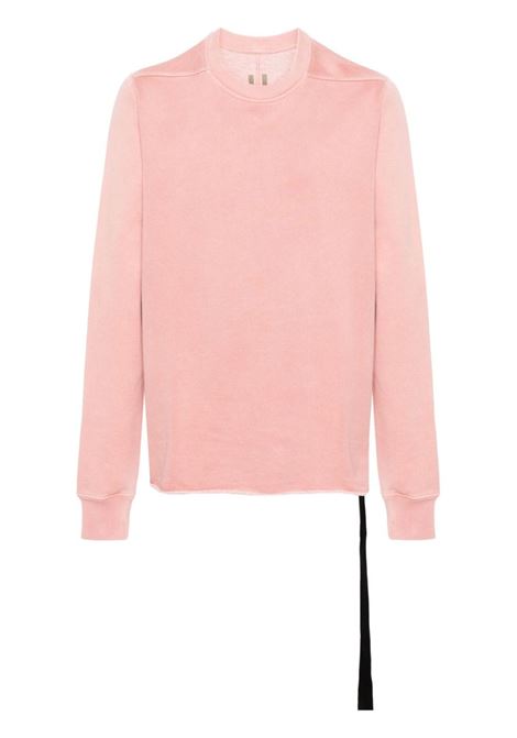 Pink crew-neck sweatshirt - men