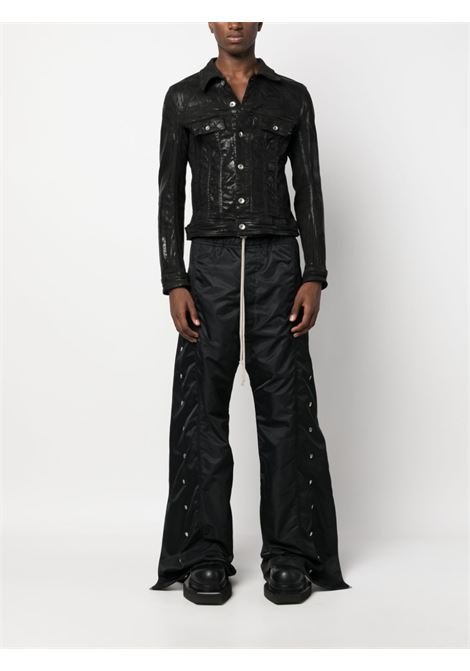 Pantaloni Babel Pusher ampi in nero - uomo RICK OWENS DRKSHDW | DU01D1377BR09