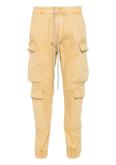 Pantaloni cargo in marrone di rick owens drkshdw - uomo RICK OWENS DRKSHDW | DU01D1396SCF42