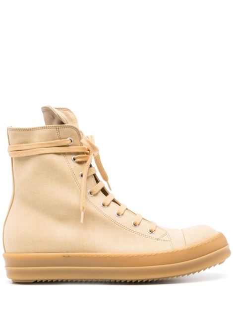 Sneakers alte in beige - uomo RICK OWENS DRKSHDW | DU01D1800SCFT424242