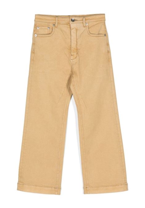 Yellow geth straight-leg jeans - kids RICK OWENS KIDS | BG01D4351SCF42