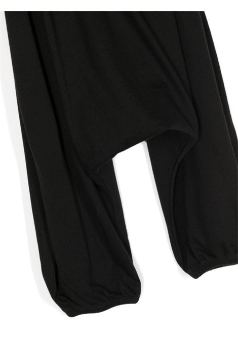 Black low-crotch jumpsuit - kids RICK OWENS KIDS | BG01D4576RN09