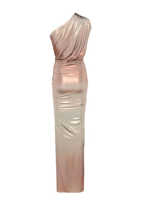 Gold-tone Hera one-shoulder maxi dress - women RICK OWENS LILIES | LI01D6507GVIDEG123D