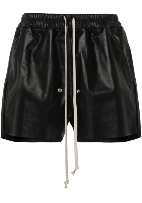 Shorts denim Gabe Boxers in nero - donna RICK OWENS | RO01D2387LLP09