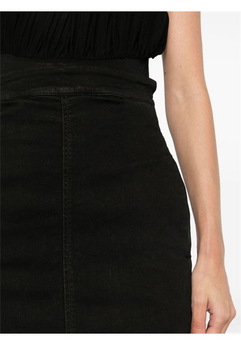 Black Dirt Pillar maxi skirt - women RICK OWENS | RO01D2388SBB09