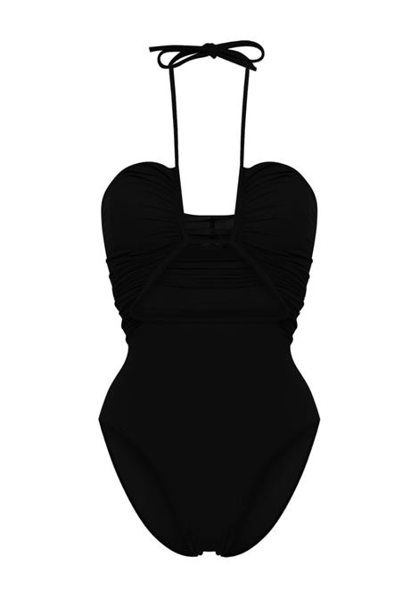Black cut-out-detail swimsuit - women RICK OWENS | RP01D2087NS09