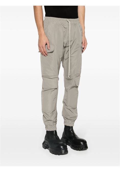 Grey Mastodon Megacargo tapered trousers - men RICK OWENS | RU01D3337FK08