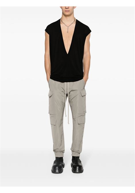 Grey Mastodon Megacargo tapered trousers - men RICK OWENS | RU01D3337FK08