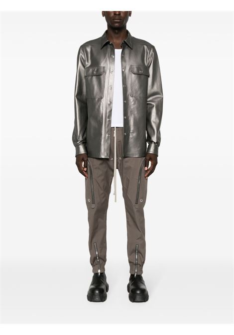 Grey Bauhaus cargo trousers - men RICK OWENS | RU01D3377TE34