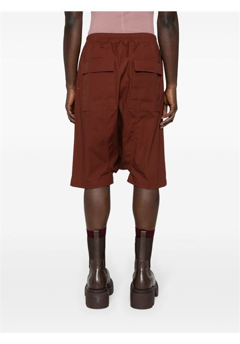 Brown Pods drop-crotch shorts - men RICK OWENS | RU01D3384TE73