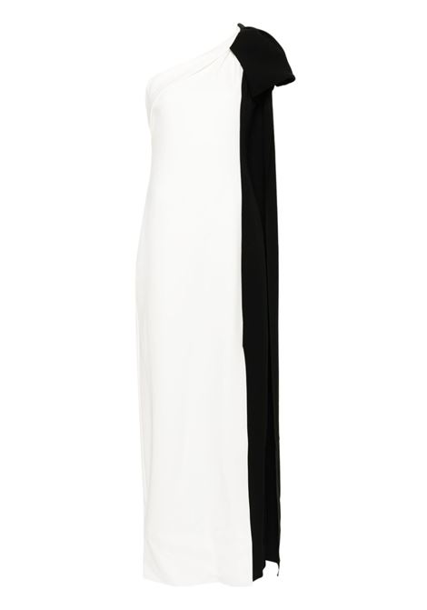Black/White asymmetric  maxi dress ? women ROLAND MOURET | RMRS24073XW