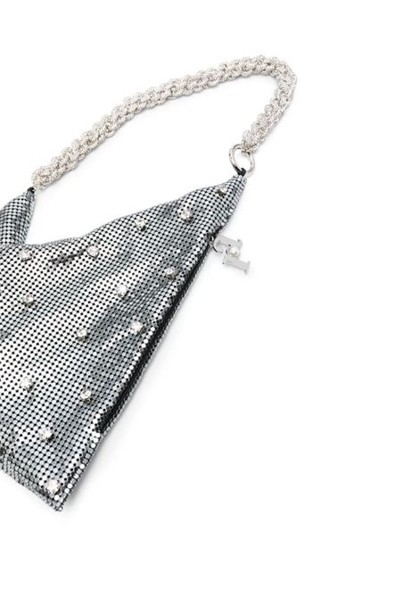 Grey and silver vela s metal hand bag  - women ROSANTICA | B17595GRY