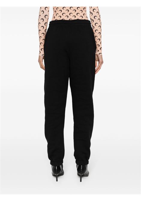 Black logo-embroidered trousers - women ROTATE SUNDAY | 7003501001000
