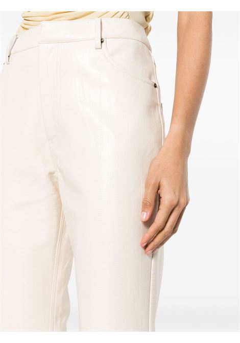 Pantaloni a vita alta in bianco - donna ROTATE | 1120052665110701