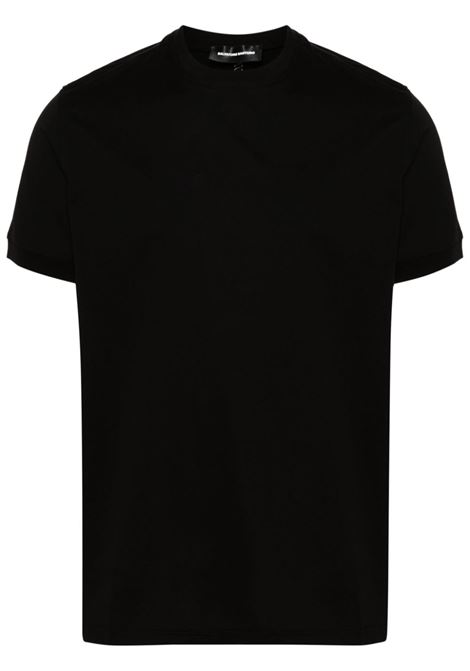 Black short-sleveed T-shirt Salvatore Santoro - men SALVATORE SANTORO | T-shirt | 46311UBLK